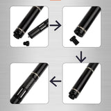 Maxbell Cue Stick Extenders Weights Replacement Compact Billiards Pool Cue Extension 2inch