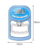 Maxbell Digital Display Hand Exerciser Portable for Sport Workout Accessories Blue