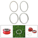 Maxbell Bike Fork Washer Headset High Strength Sturdy Adjusting Spacer for Road Bike 0.3MM