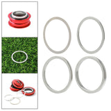 Maxbell Bike Fork Washer Headset High Strength Sturdy Adjusting Spacer for Road Bike 0.3MM