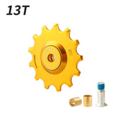 Maxbell Bike Rear Derailleur Pulley Cycling Accessory Ceramic Bearing Ceramic Pulley Aureate 13T