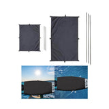 Maxbell Kayak Cockpit Drape Cover Dustcover for Indoor and Outdoor Storage Transport 44inchx28inch