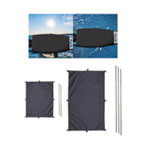 Maxbell Kayak Cockpit Drape Cover Dustcover for Indoor and Outdoor Storage Transport 44inchx28inch