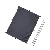 Maxbell Kayak Cockpit Drape Cover Dustcover for Indoor and Outdoor Storage Transport 44inchx28inch
