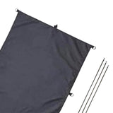 Maxbell Kayak Cockpit Drape Cover Dustcover for Indoor and Outdoor Storage Transport 44inchx28inch