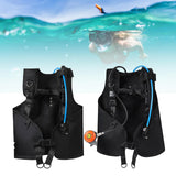 Maxbell BCD Vest Durable Diving Snorkel Diving Buoyancy Compensator Scuba Diving Vest A