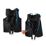 Maxbell BCD Vest Durable Diving Snorkel Diving Buoyancy Compensator Scuba Diving Vest A