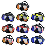 Maxbell Adult Scuba Diving Mask with Camera Mount Glasses for Underwater Free Diving A