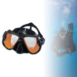 Maxbell Adult Scuba Diving Mask with Camera Mount Glasses for Underwater Free Diving A
