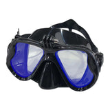 Maxbell Adult Scuba Diving Mask with Camera Mount Glasses for Underwater Free Diving B