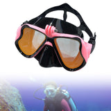 Maxbell Adult Scuba Diving Mask with Camera Mount Glasses for Underwater Free Diving H