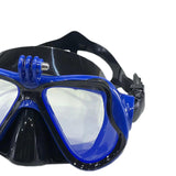 Maxbell Adult Scuba Diving Mask with Camera Mount Glasses for Underwater Free Diving K