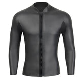 Maxbell Wetsuit Top 3mm with Zipper Diving Suit for Underwater Kayaking Water Sports XXL