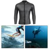 Maxbell Wetsuit Top 3mm with Zipper Diving Suit for Underwater Kayaking Water Sports XXL