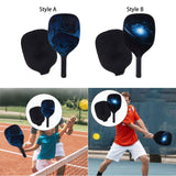 Maxbell Pickleball Paddle Pickle Ball Racquet with Zipper Cover Lightweight High End Style A