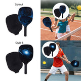 Maxbell Pickleball Paddle Pickle Ball Racquet with Zipper Cover Lightweight High End Style A