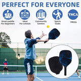 Maxbell Pickleball Paddle Pickle Ball Racquet with Zipper Cover Lightweight High End Style A