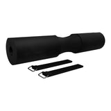Maxbell Barbell Pad Fitness Standard Bar Cover Neck Shoulder Support Foam Sponge Pad Black