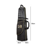 Maxbell Golf Travel Cover Luggage Large Capacity Durable Lightweight Golf Travel Bag Gold