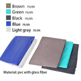 Maxbell Pool Snooker Billiard Table Cover 8ft Table Protective Cover Table Protector Blue