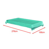 Maxbell Pool Snooker Billiard Table Cover 8ft Table Protective Cover Table Protector Green