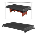 Maxbell Pool Snooker Billiard Table Cover 8ft Table Protective Cover Table Protector Black