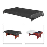 Maxbell Pool Snooker Billiard Table Cover 8ft Table Protective Cover Table Protector Black