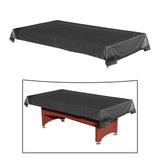 Maxbell Pool Snooker Billiard Table Cover 8ft Table Protective Cover Table Protector Black