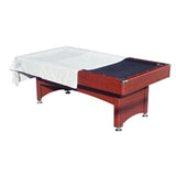 Maxbell Pool Snooker Billiard Table Cover 8ft Table Protective Cover Table Protector White