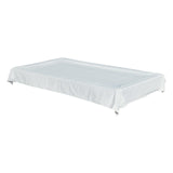 Maxbell Pool Snooker Billiard Table Cover 8ft Table Protective Cover Table Protector White