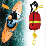 Maxbell Rope Throw Bag Throwable Rope Throw Bag for Buoyant Dinghy Ice Fishing Canoe