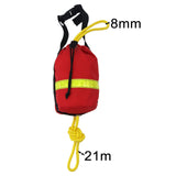 Maxbell Rope Throw Bag Throwable Rope Throw Bag for Buoyant Dinghy Ice Fishing Canoe
