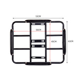 Maxbell Rear Bicycle Basket Iron Luggage Package Rack Bike Basket for Mountain Bikes