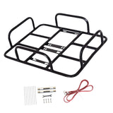 Maxbell Rear Bicycle Basket Iron Luggage Package Rack Bike Basket for Mountain Bikes