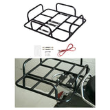 Maxbell Rear Bicycle Basket Iron Luggage Package Rack Bike Basket for Mountain Bikes