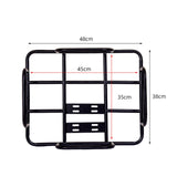Maxbell Front Handlebar Bike Basket Rear Bicycle Basket Metal for Mountain Road Bike
