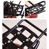 Maxbell Front Handlebar Bike Basket Rear Bicycle Basket Metal for Mountain Road Bike