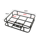 Maxbell Front Bike Basket Front Handlebar Bicycle Basket Carrier for Kids Girls Boys 55cmx45cm