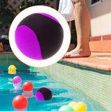 Maxbell Bouncing Ball Sensory Toy Soft Relax Skipping Ball for Games Holiday Outdoor Purple 60mm
