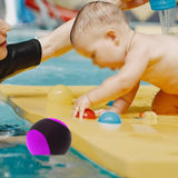 Maxbell Bouncing Ball Sensory Toy Soft Relax Skipping Ball for Games Holiday Outdoor Purple 60mm