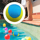 Maxbell Bouncing Ball Sensory Toy Soft Relax Skipping Ball for Games Holiday Outdoor Light Green 60mm