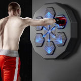 Maxbell Music Boxing Machine Wall Mounted Household Music Boxing Machine Wall Target Blue Tiger Claw