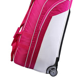 Maxbell Golfs Travel Bag Adjustable Shoulder Straps Carrier Durable Golf Aviation Bag pink