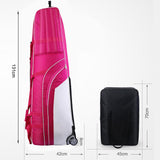 Maxbell Golfs Travel Bag Adjustable Shoulder Straps Carrier Durable Golf Aviation Bag pink