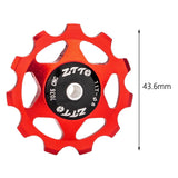 Maxbell Bike Rear Derailleur Pulley 11T Parts Cycling Accessory Road Bike Pulleys red