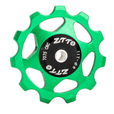 Maxbell Bike Rear Derailleur Pulley 11T Parts Cycling Accessory Road Bike Pulleys green