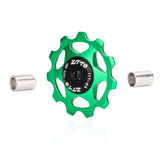 Maxbell Bike Rear Derailleur Pulley 11T Parts Cycling Accessory Road Bike Pulleys green