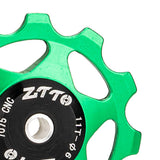 Maxbell Bike Rear Derailleur Pulley 11T Parts Cycling Accessory Road Bike Pulleys green