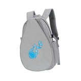 Maxbell Tennis Backpack Portable Tennis Bag for Tennis Racket, Badminton Racquet Gray