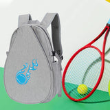 Maxbell Tennis Backpack Portable Tennis Bag for Tennis Racket, Badminton Racquet Gray